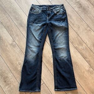 Vigoss Dark Blue Women's Boot Cut Jeans